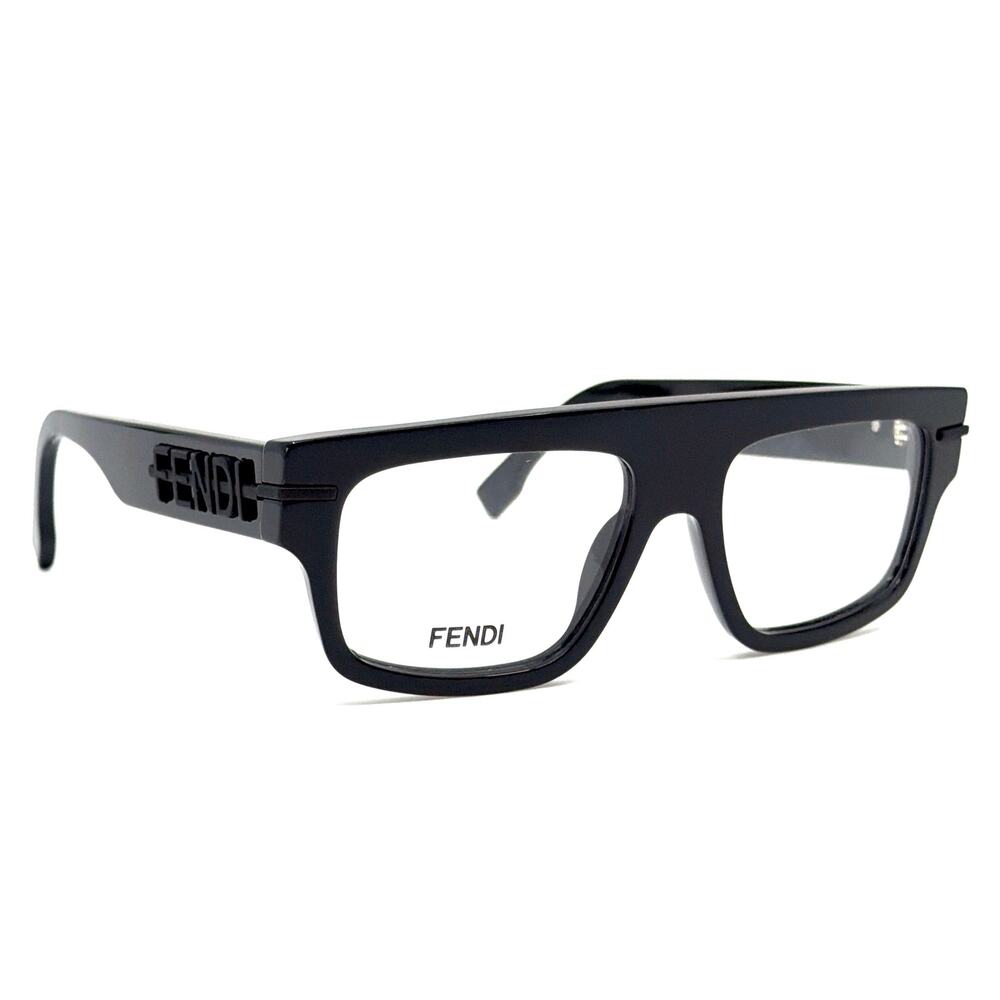 New, FENDI Eyeglasses FE50062I 001 Authentic